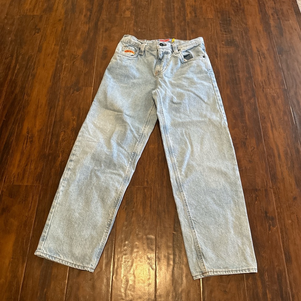 Light blue baggy kids empyres size 26
